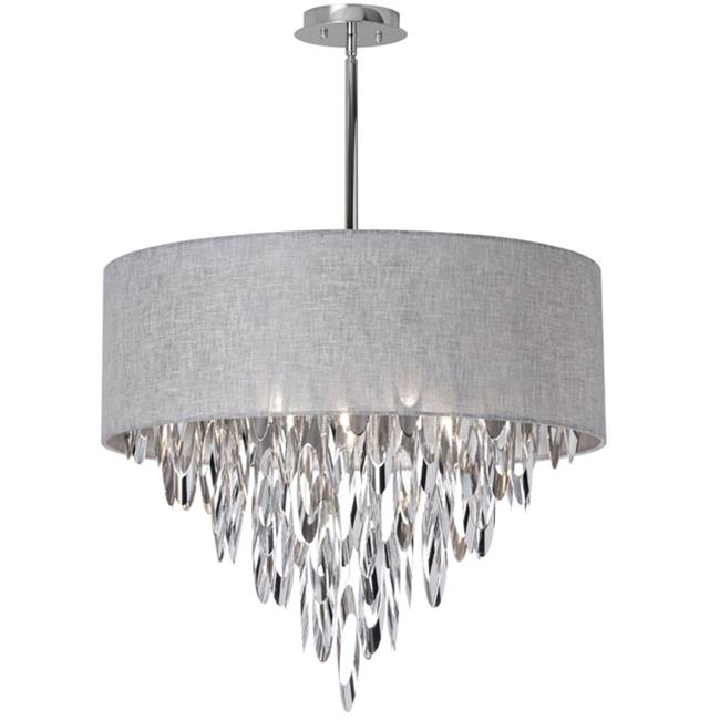 grey chandelier light