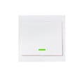 thumbnail image 1 of Botón pulsador Interruptor de luz de pared Control remoto 1 Gang 86 Tipo Panel de interruptores de e TOMSHOO Control remoto, 1 of 2