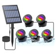 thumbnail image 1 of 2/4/3/5 RGB Solar Light Outdoors IP68 Solar Light Solar Power Light for Garden Path Decor, 1 of 6