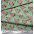 thumbnail image 3 of Soimoi Rayon Fabric Bird & Heart Decor Fabric Printed Yard 42 Inch Wide, 3 of 3