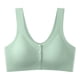thumbnail image 1 of Gibobby Brasier Push Up Mujer Sujetador grande de seda helada con botones abiertos para mujer, chaleco de lactancia sin rastro para mujeres embarazadas(Verde,XX-Grande), 1 of 3