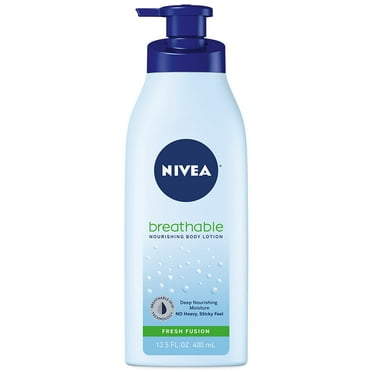 Breathable Nourishing Body Lotion Fresh Fusion - No Sticky Feel, Dry To Very Dry Skin, 13.5 Ounce