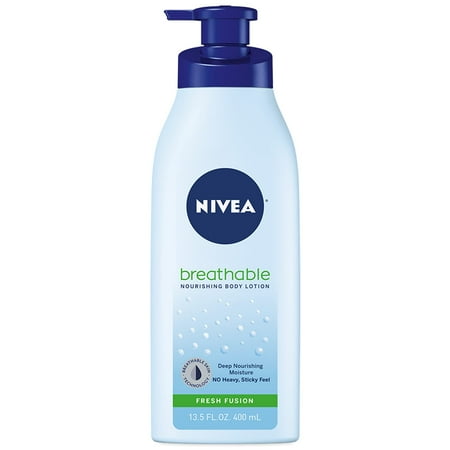 Breathable Nourishing Body Lotion Fresh Fusion - No Sticky Feel, Dry To Very Dry Skin, 13.5 Ounce