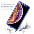 thumbnail image 2 of iPhone Case, Case For iPhone, iPhone Case With Screen Protector, Tekcoo [Royal Blue] Ultra Thin Full Protection Anti-Scratch Hard Slim Cover Shell w/Tempered Glass Screen Protector Cover Skin, 2 of 4