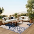 thumbnail image 3 of Nourison Aloha Indoor/Outdoor Blue/Multicolor 10' x 14' Area Rug, (10x14), 3 of 10