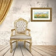 thumbnail image 3 of Luigi, Florio 24x14 Gold Ornate Wood Framed with Double Matting Museum Art Print Titled - Campo in fiore, 3 of 4