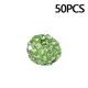 thumbnail image 4 of 50PCS elegantes cuentas de arcilla tibetana con 10mm agujeros rectos totalmente tachonada de brillantes diamantes de imitación estilo araña pulsera y collar de accesorios, 4 of 7