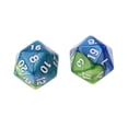 thumbnail image 3 of 10pcs / Set Dados De 20 Caras D20 Para TRPG Game Blue Green Sunnimix Dados poliédricos, 3 of 7