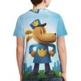 thumbnail image 2 of Dog Man Boys Girls T Shirt Kids Short Sleeve Crewneck 3d Printed Graphic Shirts For Kids Youth Medium, 2 of 7
