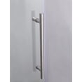 thumbnail image 6 of Frameless Shower Doors 60" Width X 76"Height with 3/8"(10mm) Clear Tempered Glass, Brushed Nicel Finish, 6 of 10
