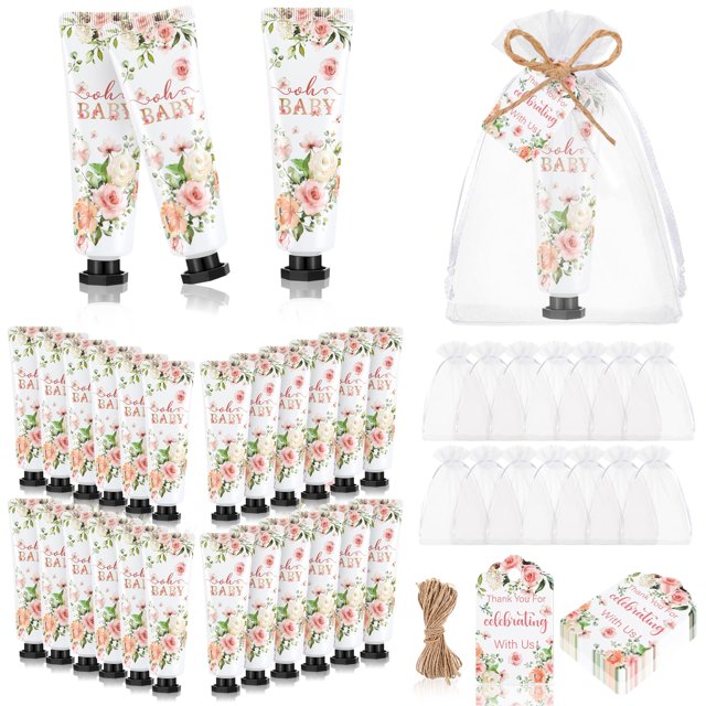 Set de crema de manos Dansib Baby Shower Party Favors, 48 juegos