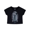 thumbnail image 2 of Wednesday Girls Short Sleeve Top and Short Pajama Set, 2-Piece, Sizes 4-12, 2 of 3