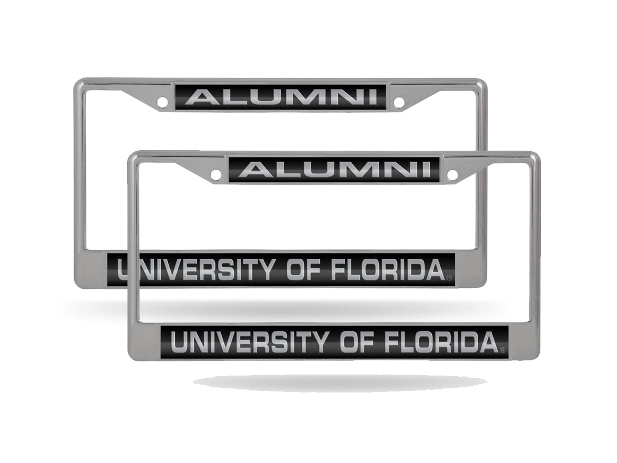 Rico Florida Gators NCAA Chrome Metal License Plate Frame 
