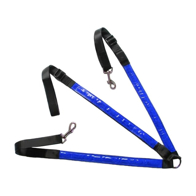LED Cheval Plastron Collier Batterie Utilisé Équipement Équestre pour l'Équitation Cheval Spectacle - Bleu