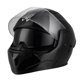 thumbnail image 2 of Casco Moto Abatible Con Luz Led Negro Brillante Dot 103 Diseño Monocolor Tamaño Del Casco S, 2 of 6