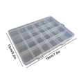 thumbnail image 4 of LICEWO 24Grids Plastic Jewelry Bead Storage for Case Box Organizers Container for Pills, 4 of 7