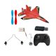thumbnail image 3 of Avión RC de control remoto, modelo de espuma, planeador para uso en exteriores, adecuado para niños y adultos rojo, 3 of 9