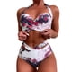 thumbnail image 2 of Conjuntos de Bikinis Traje de Baño Trajes de Baño Para Mujer 2 Piezas Estampado Tropical Hawaiano Traje de Baño Cami Sujetador Y Volantes Conjuntos de Baño Ropa de Playa Odeerbi  ODB118950, 2 of 5