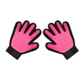 thumbnail image 2 of 3P Experts Pet Grooming Gloves  Pink, 2 of 4