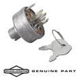 thumbnail image 2 of Briggs & Stratton 5411K Genuine 6 Terminal Ignition Switch 092377MA with Key Set 691959 - Fits Most Electric Starters with 6 Terminal Ignition Switch, 2 of 3