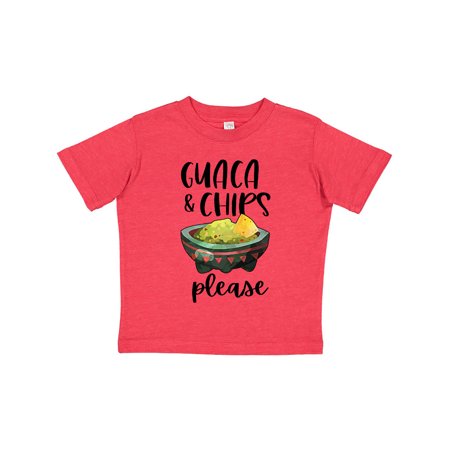 

Inktastic Guaca and Chips Please Cinco De Mayo Gift Toddler Boy or Toddler Girl T-Shirt