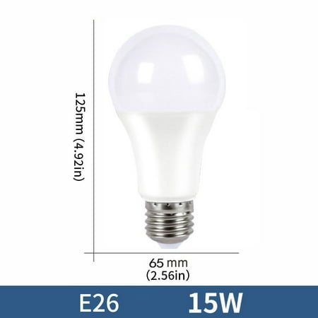 

LED Bulb Lamps Apply To E26 E27 AC85-265V AC120V AC 110V E14 220V 230V 3W 6W 9W 12W 15W 18W 20W Lampada Table Light Lighting Living Room Luminary