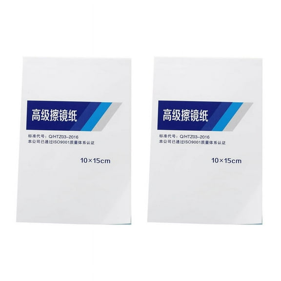 2X Camera Cleaning Paper Cleaner Lens Tissue 100 Sheets