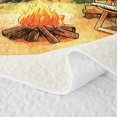 thumbnail image 5 of Erosebridal Outdoor Camping Adventure Twin Quilt Set,3D Camper Print Twin Coverlet Set Fore Boys Kids,2-Piece, 5 of 7