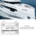 thumbnail image 3 of Rail Mount Anchor Bracket, Marine Grade Stainless Steel, 35lbs Load Capacity, Easy Install, Stable Support, Harsh Marine Environment, Suitable for Boats, Yachtes,, 3 of 7
