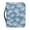 Blue White Snowflake, variant on HELLHERO Cherry Blossom PU Leather Bible Bag, Protective Zippered Bible Cover for Bible Study and Church, Portable Tote for Women and Men