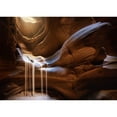 thumbnail image 3 of Pablo De, Juan 14x11 Black Modern Framed Museum Art Print Titled - Antelope Waterfall, 3 of 5