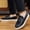 Black, variant on Womens Premium PU Faux Leather Tassel Loafers Slip-On Driving Moccasins Comfort Cushioned White Sole Round Toe Casual Walking Shoes Black,Size 44