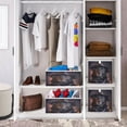 thumbnail image 6 of Cabinet Storage Basket 15.75x10.63x6.96 Inches Storage Box Foldable, Storable and Easy to Assemble ，Open Home Storage Bins ，Closet Storage Bins Magic Hatted Dog, 6 of 8