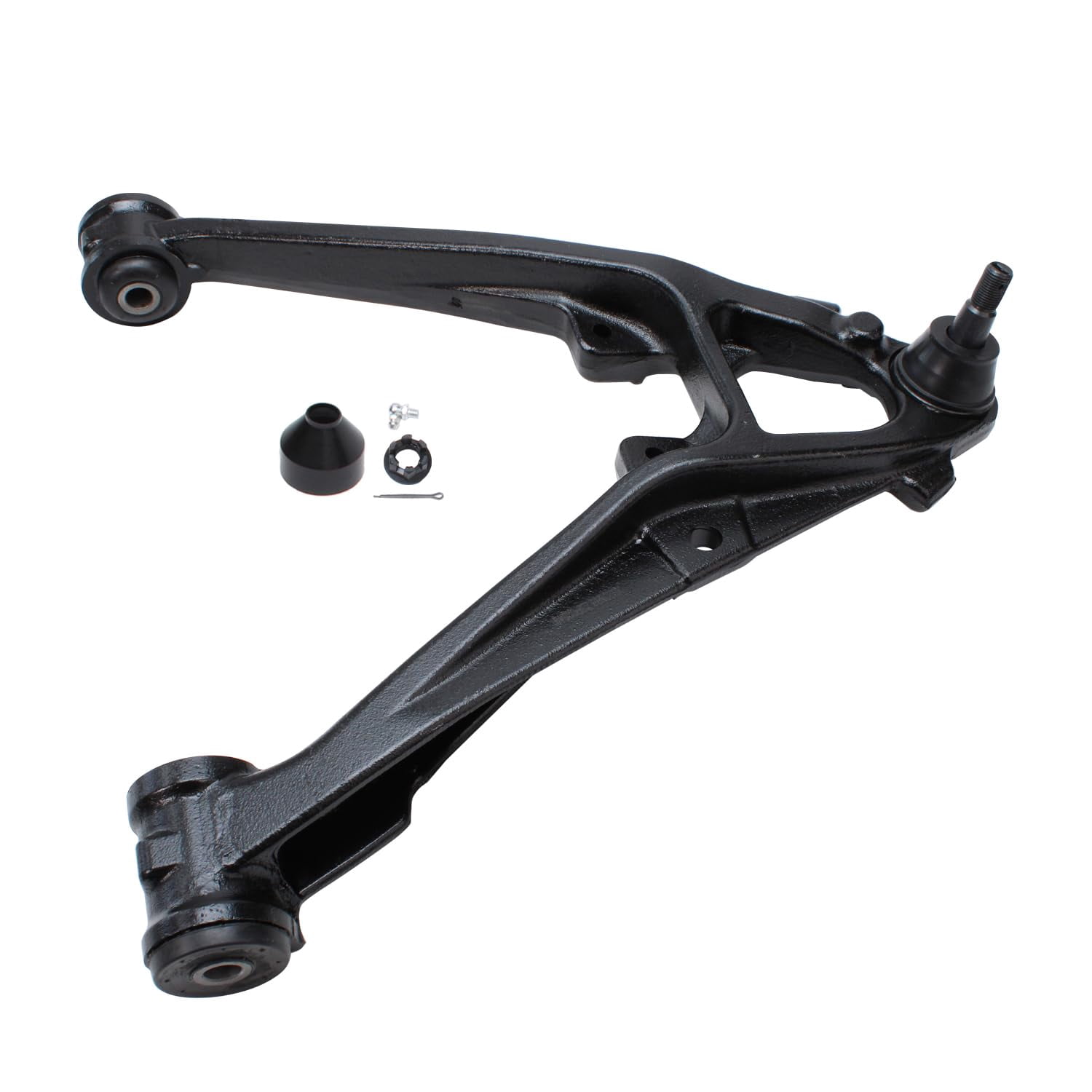 Detroit Axle - Front Lower Control Arms w/Ball Joints for Chevrolet Silverado Suburban Tahoe GMC Sierra Yukon XL 1500 Cadillac Escalade ESV EX, 2 Lower Control Arms & Ball Joints Pair Set Replacement