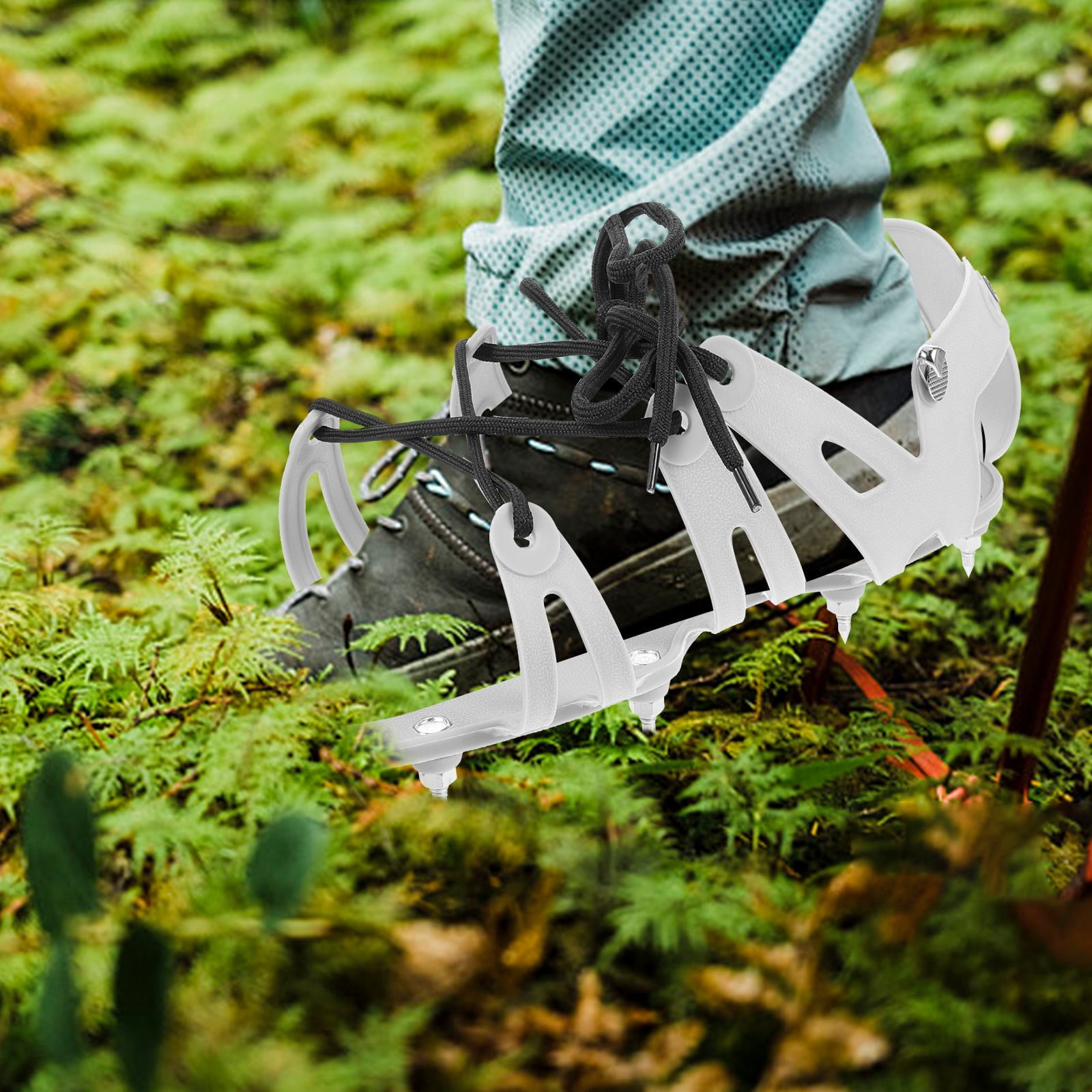 WHAMVOX  Shoes Scarf Grass Aerating Lawn Aerator Sandals with Spikes