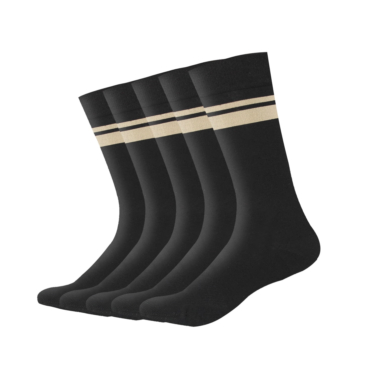 SERISIMPLE Cotton Dress Sock Crew Thin Dress Sock Comfortable