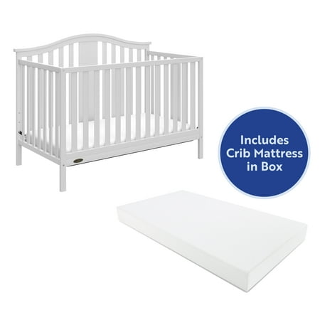 Graco Solano 4 In 1 Convertible Crib White Bonus Graco Premium