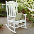 thumbnail image 3 of POLYWOOD Presidential Rocking Chair in Teak, 3 of 11