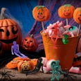 thumbnail image 4 of 24PCS Halloween Stretchy Skeleton Toys, Assorted Color Stretchy Skull Squishy Toys for Party Favors, Happy Halloween Goody Bag Fillers, Halloween Sticky Toys for Kids, Boys & Girls, 4 of 6