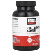 Force Factor Zinc-L-Carnosine Complex, 120 Vegetable Capsules
