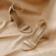 thumbnail image 5 of Sandalia de Mujer DREAM PAIRS Tacón Grueso Alto Nude en Gamuza 10 cm, 5 of 8