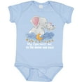 thumbnail image 3 of Inktastic My Opa Loves Me to the Moon and Back Elephant Family Boys or Girls Baby Bodysuit, 3 of 5