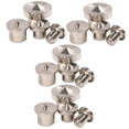 thumbnail image 4 of 16 Pcs Centres de Tige en Métal pour Outils de Menuiserie et de Meubles, 4 of 8