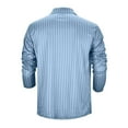 thumbnail image 5 of Vedolay Men's Polo Shirt Fall Printed Tunics Top Plus Size for Men Blue,2XL, 5 of 5