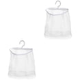 thumbnail image 2 of icolorfuled 2pcs Hanging Mesh Bag Multi-functional Mesh Laundry Bag Clothespin Bag Kitchen Mesh Pouch, 2 of 6