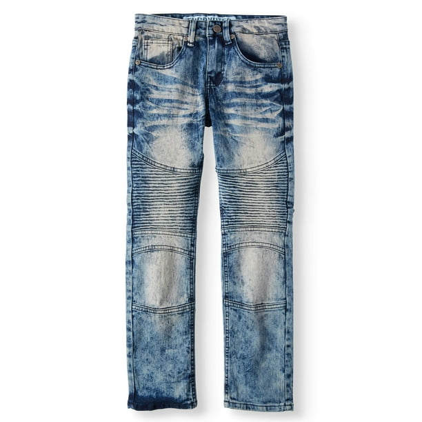 Encrypted Encrypted Skinny Fit Motto Jeans Big Boys Walmart Com Walmart Com
