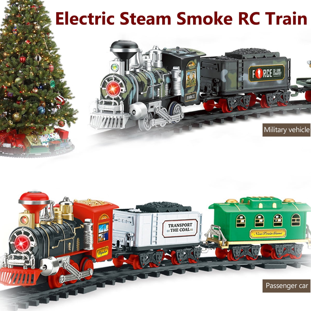 electric train smoke