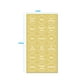 thumbnail image 3 of Etiqueta de Perfume Ganfancp Transparente 1X Parche de Especias, 3 of 4