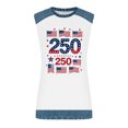 thumbnail image 3 of xfsWaSs Womens Tank Tops Summer 4th Of July Casual Sleeveless Tank Top American Flag Print T-Shirt Patriotic Shirts Vintage Tees Blouses Soft Comfy Tanks, 3 of 3