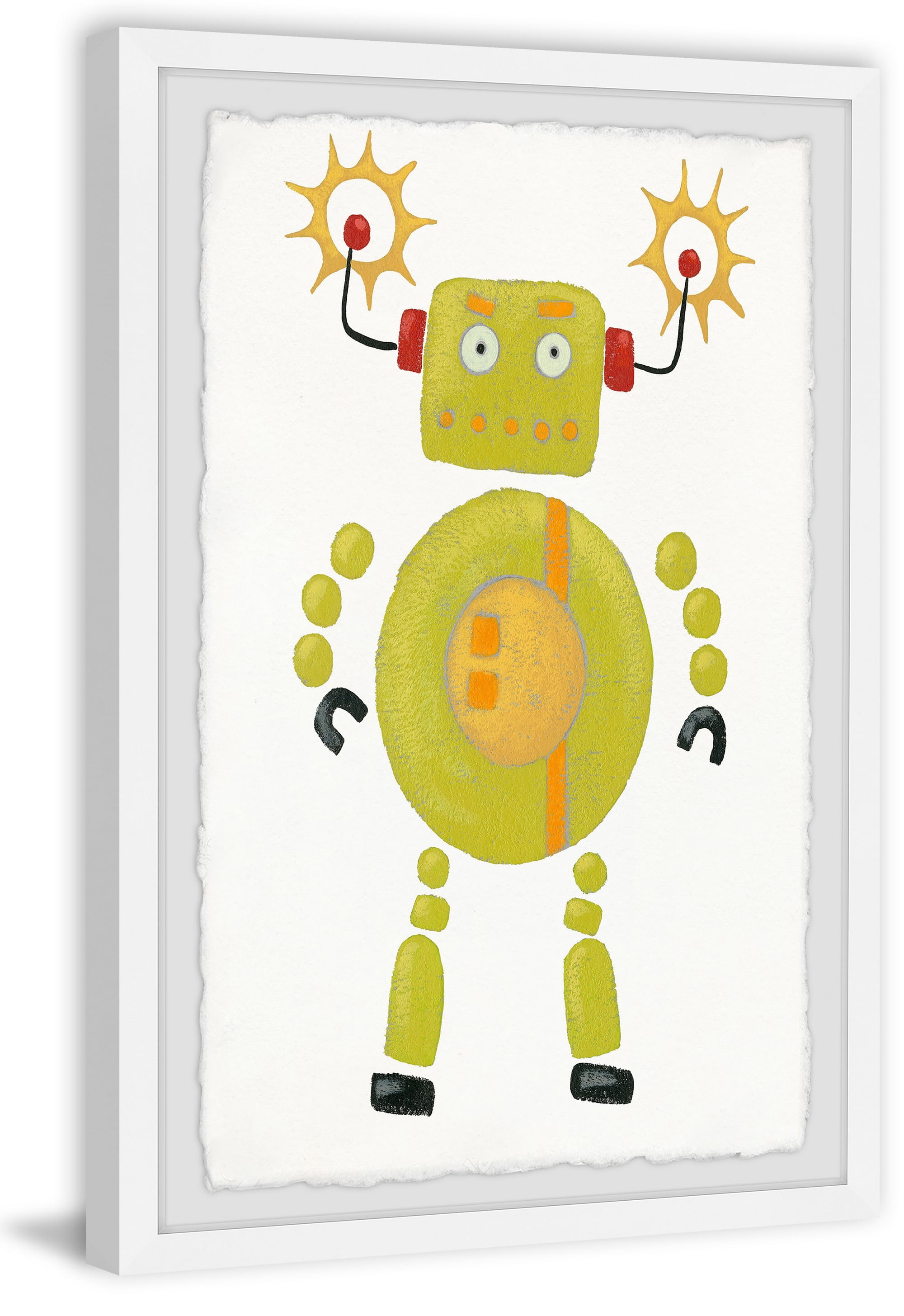 Marmont Hill Magnetic Robot Framed Wall Art
